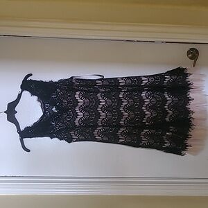 Black cocktail dress